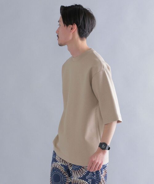 SHIPS(シップス)の「SHIPS: ダブルフェイス リラックス ハーフスリーブ Tシャツ(Tシャツ/カットソー・メンズ・ホワイト/チャコールグレー/ベージュ系/ライトブルー・SMALL/MEDIUM/LARGE/X-LARGE)」の19枚目の写真