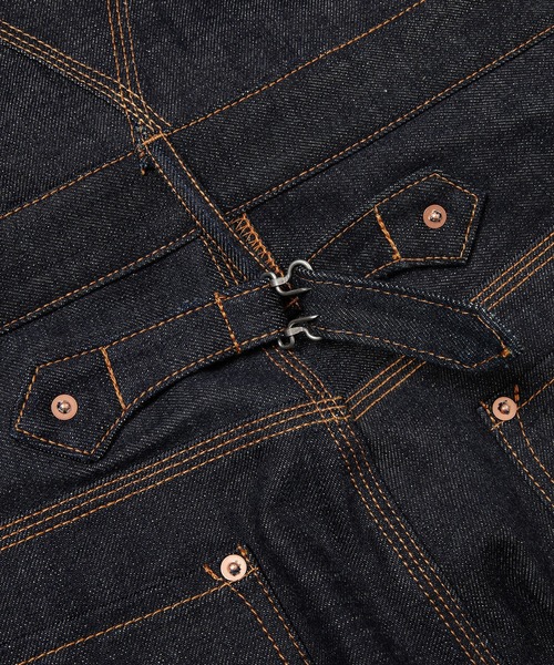 SUGARHILL（シュガーヒル）の「CLASSIC DENIM OVERALLS（サロペット/オーバーオール・メンズ・インディゴブルー・0）」の5枚目の写真