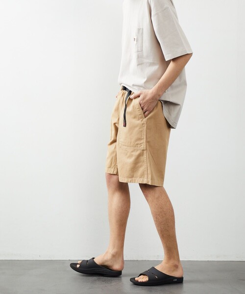 Gramicci（グラミチ）の「GRAMICCI/グラミチ 別注 BAKER SHORTS/別注 ベイカー ショーツ/ベイカーパンツ/カーゴ（カーゴパンツ・メンズ・ブラック/ベージュ/グリーン・SMALL/MEDIUM/LARGE）」の15枚目の写真