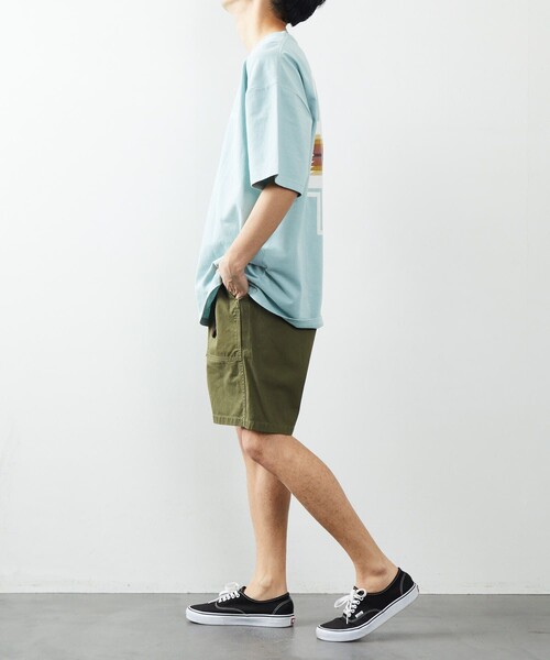 Gramicci（グラミチ）の「GRAMICCI/グラミチ 別注 BAKER SHORTS/別注 ベイカー ショーツ/ベイカーパンツ/カーゴ（カーゴパンツ・メンズ・ブラック/ベージュ/グリーン・SMALL/MEDIUM/LARGE）」の8枚目の写真