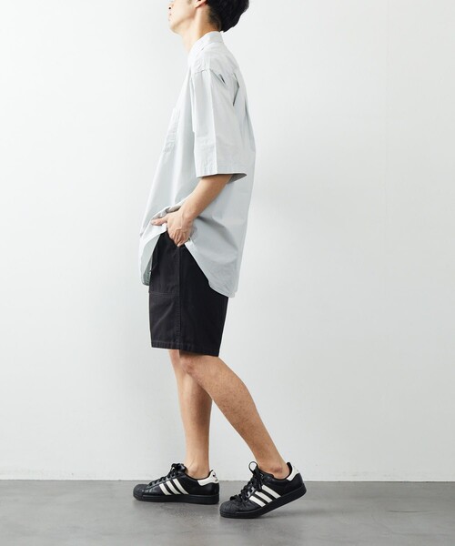 Gramicci（グラミチ）の「GRAMICCI/グラミチ 別注 BAKER SHORTS/別注 ベイカー ショーツ/ベイカーパンツ/カーゴ（カーゴパンツ・メンズ・ブラック/ベージュ/グリーン・SMALL/MEDIUM/LARGE）」の13枚目の写真