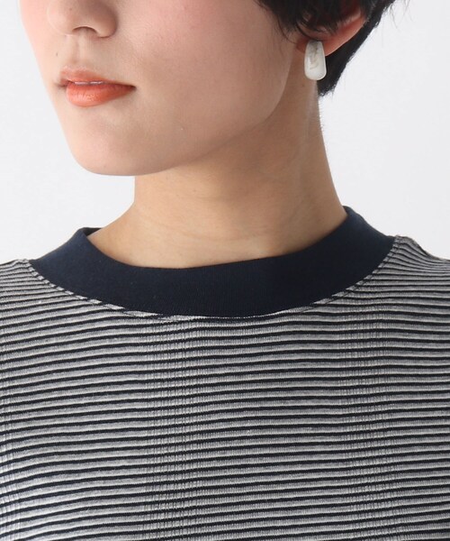 OPAQUE.CLIP（オペークドットクリップ）の「◆Miller B/N T829C（Tシャツ/カットソー・レディース・ブラウン系3/ネイビー系2・99）」の12枚目の写真