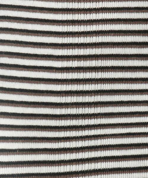 OPAQUE.CLIP（オペークドットクリップ）の「◆Miller B/N T829C（Tシャツ/カットソー・レディース・ブラウン系3/ネイビー系2・99）」の5枚目の写真