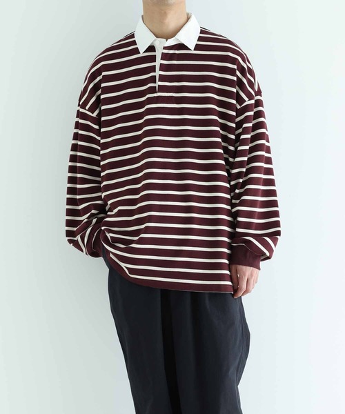 ADAM ET ROPE'（アダムエロペ）の「オーバーサイズ ラガーシャツ