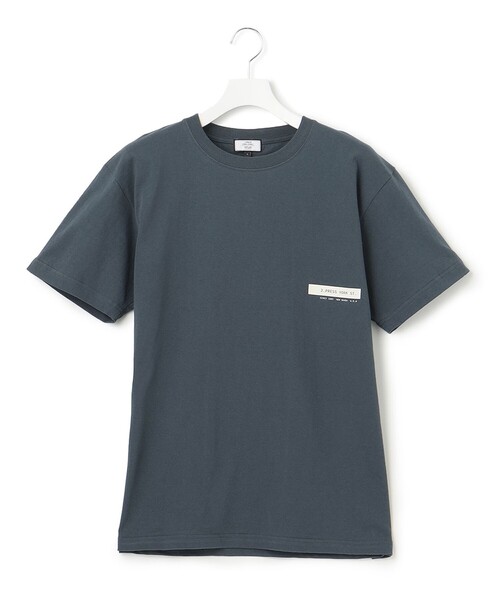 J.PRESS YORK STREET(ジェイプレスヨークストリート)の「【UNISEX】ワンポイントロゴTシャツ(Tシャツ/カットソー・メンズ・ホワイト系/ブラック系/ネイビー系・SMALL/MEDIUM/LARGE)」の3枚目の写真