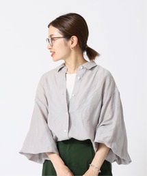 IENA | ラミーリヨセルボリュームスリーブシャツ(シャツ/ブラウス)