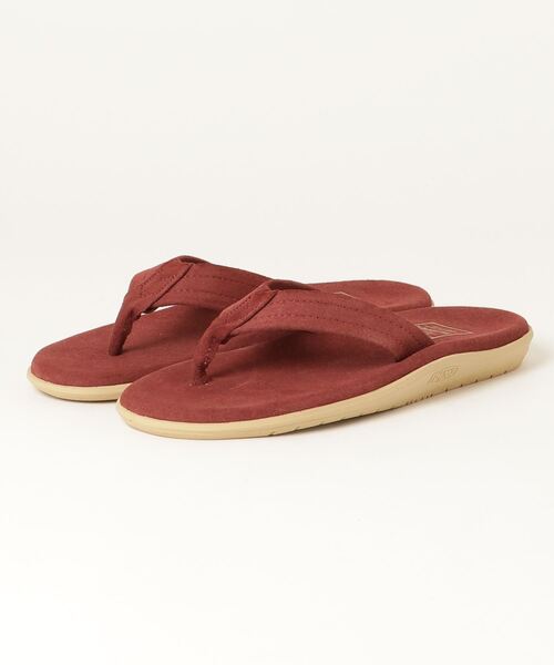 ISLAND SLIPPER(アイランドスリッパ)の「ISLAND SLIPPER クラシック スウェード トングサンダル(サンダル・メンズ・ネイビー/ピンク/ターコイズブルー/バーガンディー/チャコール・US8/US9/US7/US10)」の12枚目の写真