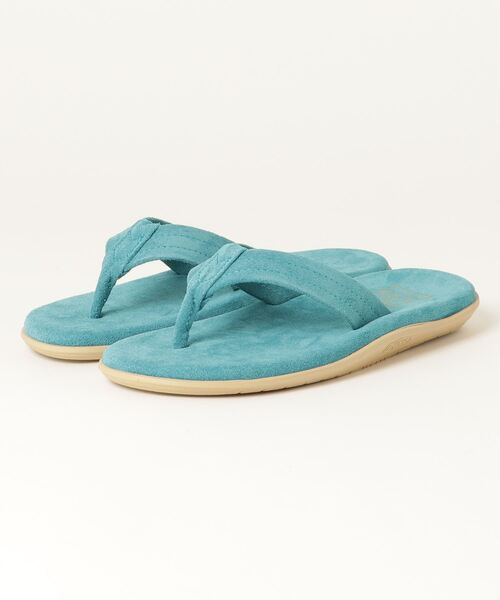 ISLAND SLIPPER(アイランドスリッパ)の「ISLAND SLIPPER クラシック スウェード トングサンダル(サンダル・メンズ・ネイビー/ピンク/ターコイズブルー/バーガンディー/チャコール・US8/US9/US7/US10)」の10枚目の写真