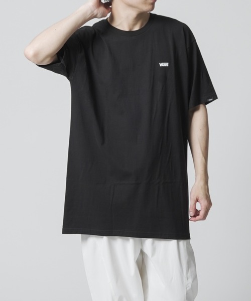 VANS(バンズ)の「【VANS】MN LEFT CHEST LOGO TEE(Tシャツ/カットソー・メンズ・ブルー/ホワイト/ブラック・LARGE/SMALL/MEDIUM/X-LARGE)」の5枚目の写真