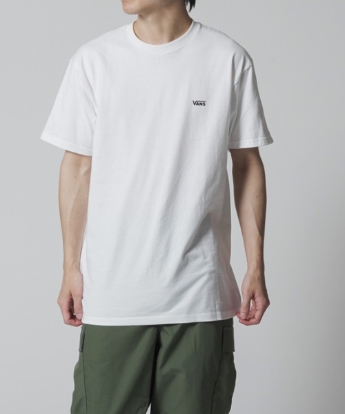 VANS(バンズ)の「【VANS】MN LEFT CHEST LOGO TEE(Tシャツ/カットソー・メンズ・ブルー/ホワイト/ブラック・LARGE/SMALL/MEDIUM/X-LARGE)」の10枚目の写真