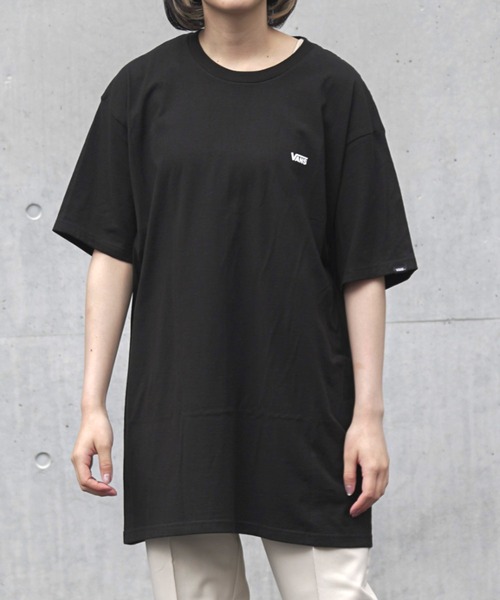 VANS(バンズ)の「【VANS】MN LEFT CHEST LOGO TEE(Tシャツ/カットソー・メンズ・ブルー/ホワイト/ブラック・LARGE/SMALL/MEDIUM/X-LARGE)」の9枚目の写真