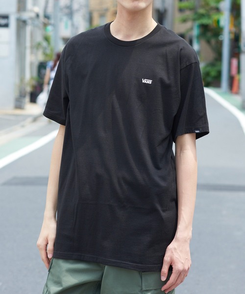 VANS(バンズ)の「【VANS】MN LEFT CHEST LOGO TEE(Tシャツ/カットソー・メンズ・ブルー/ホワイト/ブラック・LARGE/SMALL/MEDIUM/X-LARGE)」の17枚目の写真