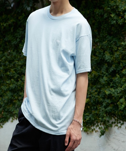 VANS(バンズ)の「【VANS】MN LEFT CHEST LOGO TEE(Tシャツ/カットソー・メンズ・ブルー/ホワイト/ブラック・LARGE/SMALL/MEDIUM/X-LARGE)」の15枚目の写真