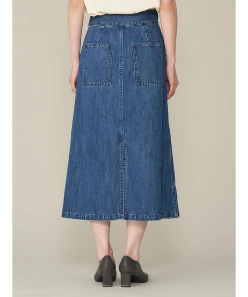 AMERICAN HOLIC(アメリカンホリック)の「ベルト付きスカート(デニムスカート・レディース・ブルー系その他・S/M/L)」の9枚目の写真
