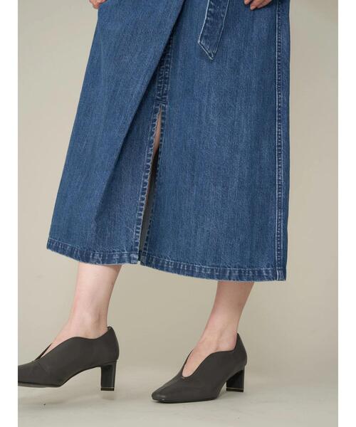 AMERICAN HOLIC(アメリカンホリック)の「ベルト付きスカート(デニムスカート・レディース・ブルー系その他・S/M/L)」の7枚目の写真
