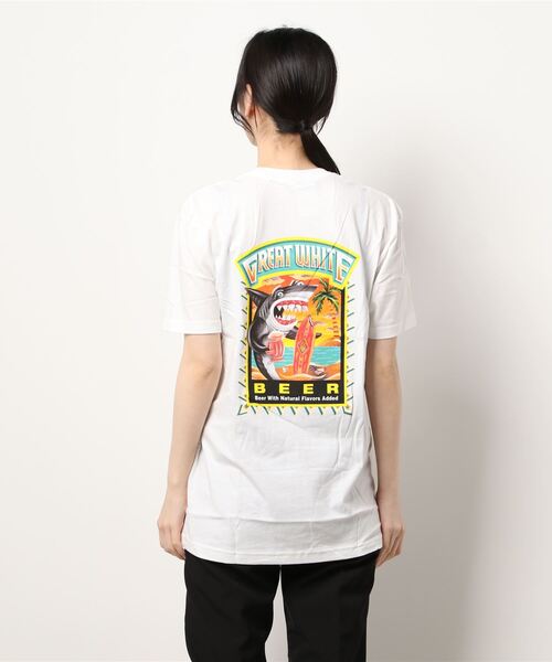 tシャツ 「LOST COAST BREWERY」GREAT WHITE T SHIRTS(UN) レディース ARRGH! T-Shirt (Two Colors) – Lost Coast Brewery