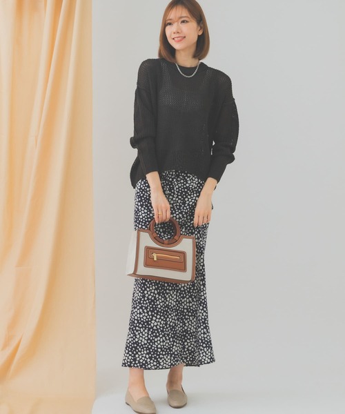 RODE SKO（ロデスコ）の「キャンバスコンビトートバッグ（トートバッグ・レディース・ブラック/ブラウン・ONE）」の9枚目の写真