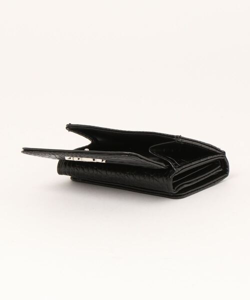 X-girl(エックスガール)の「【X-girl /エックスガール】 FAUX CROC MINI WALLET(財布・レディース・ブラック/ネイビー/ピンク・FREE)」の7枚目の写真