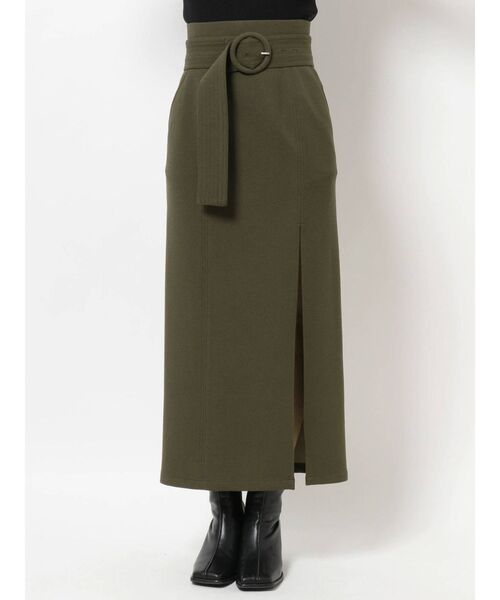 MURUA（ムルーア）の「ディープスリットペンシルスカート（スカート・レディース・ブラック/ブラウン/カーキ/アイボリー・1/2）」の20枚目の写真