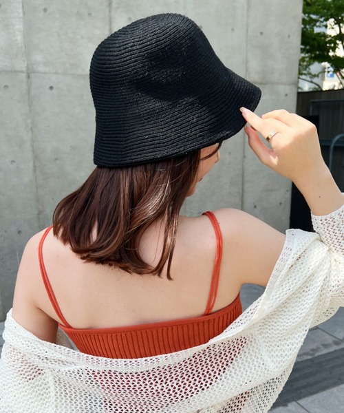 Create Clair クリエイト クレアー エコレザー　バケットハット セール】コットンバケットハット（ハット）｜CLEA（クレア）の