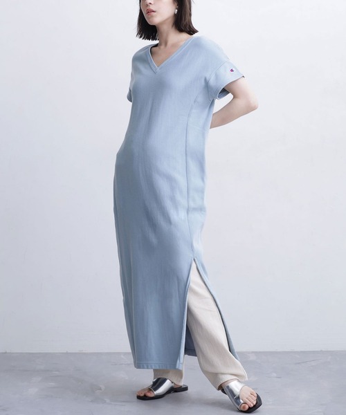 セール ブランド古着 半袖ワンピース ワンピース Champion チャンピオン のファッション通販 Zozoused