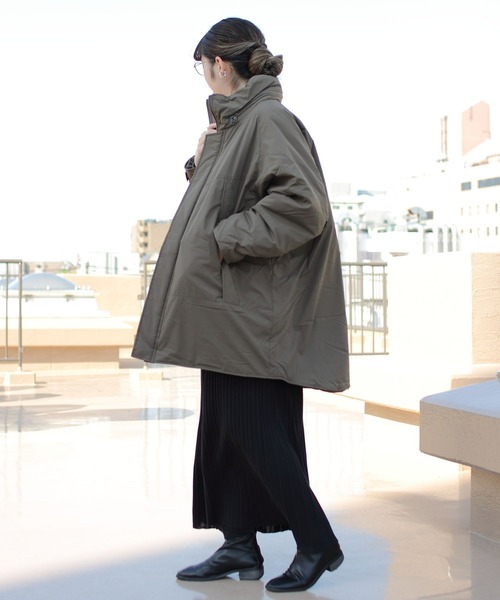 WILD THINGS(ワイルドシングス)の「WILD THINGS/ワイルドシングス モンスターパーカー W'S MONSTER PARKA'22 WTW22103SN(ダウンジャケット/コート・レディース・ブラウン系その他/ブラック・M)」の6枚目の写真