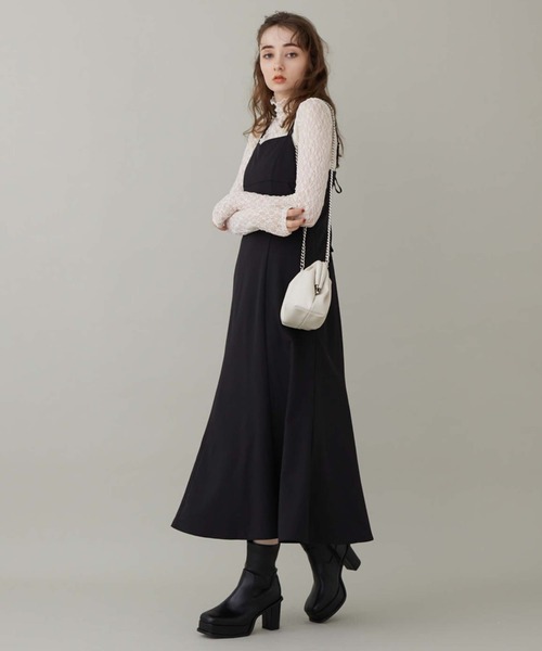 archives（アルシーヴ）の「厚底ヒールブーツ（ブーツ・レディース・ブラック/ベージュ・MEDIUM/LARGE）」の21枚目の写真