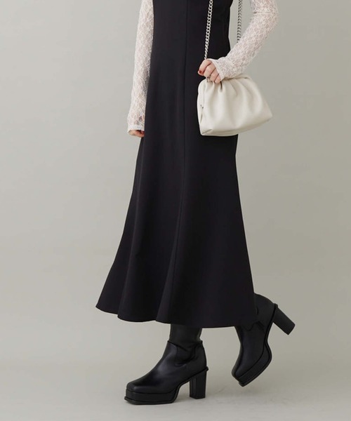 archives（アルシーヴ）の「厚底ヒールブーツ（ブーツ・レディース・ブラック/ベージュ・MEDIUM/LARGE）」の20枚目の写真