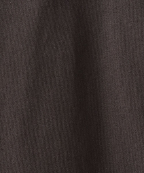 LOWRYS FARM（ローリーズファーム）の「キリカエユルＴシャツ　352427（Tシャツ/カットソー・レディース・オフホワイト/チャコールグレー/ブラウン/アイボリー・FREE）」の9枚目の写真