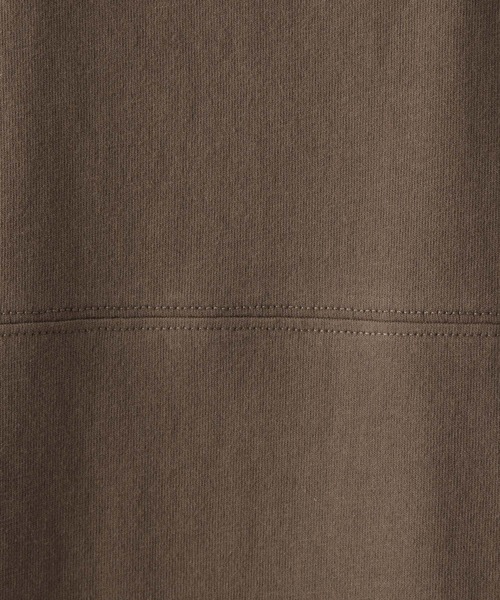 LOWRYS FARM（ローリーズファーム）の「キリカエユルＴシャツ　352427（Tシャツ/カットソー・レディース・オフホワイト/チャコールグレー/ブラウン/アイボリー・FREE）」の11枚目の写真