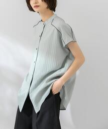 KBF | カラーパイピングデザインブラウス(シャツ/ブラウス)