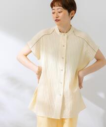 KBF | カラーパイピングデザインブラウス(シャツ/ブラウス)