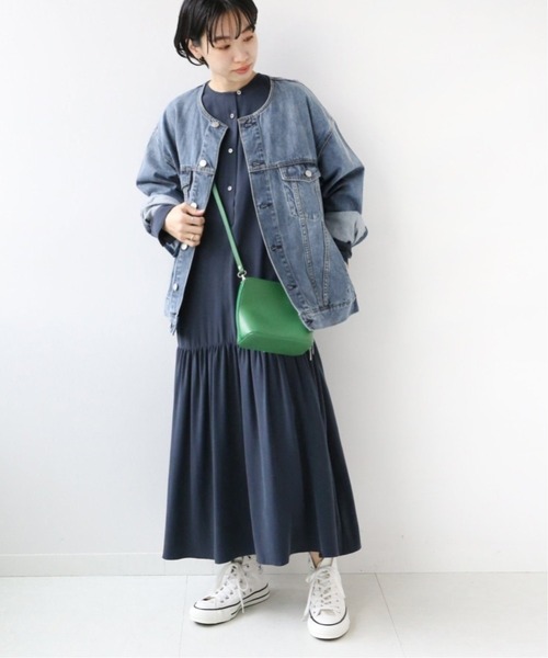 JOURNAL STANDARD relume（ジャーナルスタンダード　レリューム）の「《追加2》デニムジャケット（デニムジャケット・レディース・ネイビー/ブルー・FREE）」の14枚目の写真