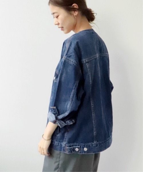 JOURNAL STANDARD relume（ジャーナルスタンダード　レリューム）の「《追加2》デニムジャケット（デニムジャケット・レディース・ネイビー/ブルー・FREE）」の18枚目の写真