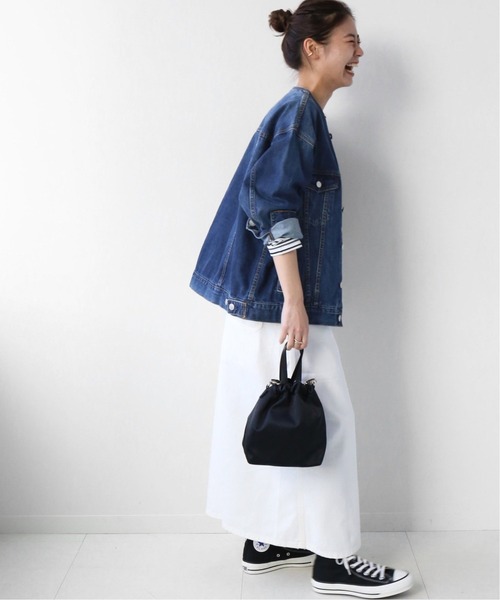 JOURNAL STANDARD relume（ジャーナルスタンダード　レリューム）の「《追加2》デニムジャケット（デニムジャケット・レディース・ネイビー/ブルー・FREE）」の3枚目の写真