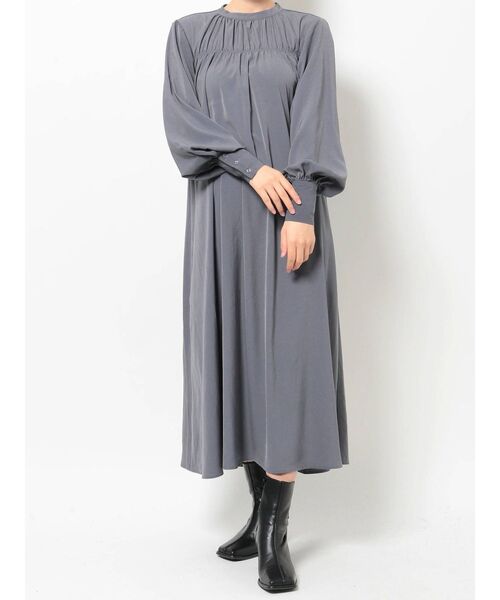 MURUA(ムルーア)の「ニットビスチェセットギャザーワンピース【セットアイテム】【2way】(ワンピース・レディース・グレー/ブラック・FREE)」の19枚目の写真