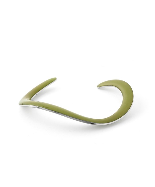 ANEMONE(アネモネ)の「ウェーブカラーバングル(バングル/リストバンド・レディース・ピンク/ブラウン/グリーン・FREE)」の5枚目の写真