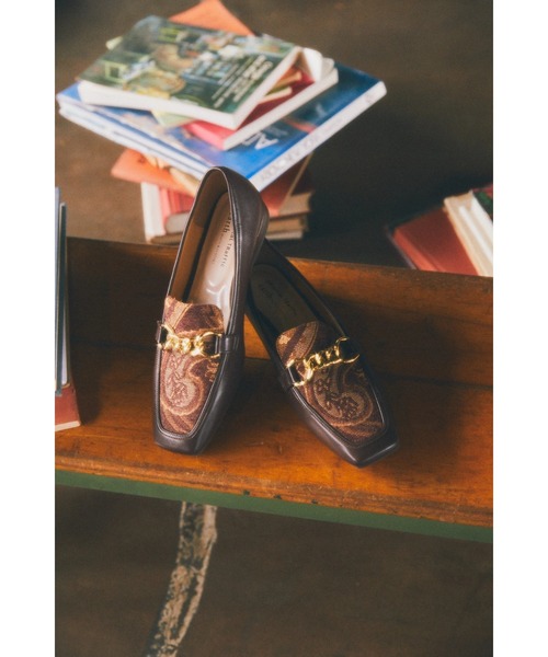 ORiental TRaffic(オリエンタルトラフィック)の「ORiental Traffic キルトローファー(ローファー・レディース・ブラウン・36/37/38/35/39)」の2枚目の写真