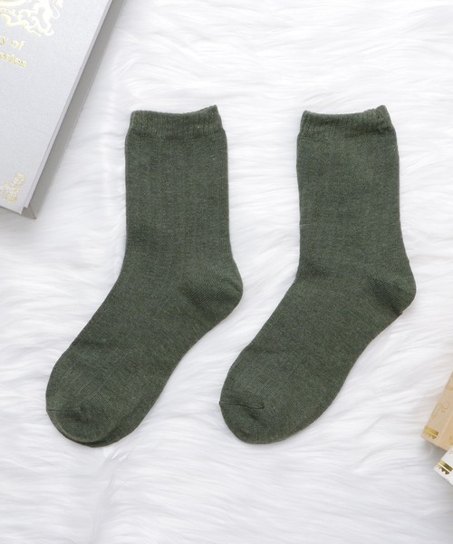 Lace Ladies（レースレディース）の「【10色組】 ショートリブソックスセット（ソックス/靴下・レディース・ブラック/マルチ・FREE）」の7枚目の写真