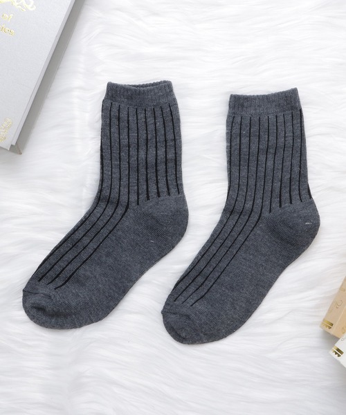 Lace Ladies（レースレディース）の「【10色組】 ショートリブソックスセット（ソックス/靴下・レディース・ブラック/マルチ・FREE）」の10枚目の写真