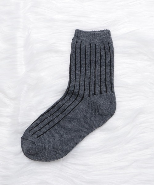 Lace Ladies（レースレディース）の「【10色組】 ショートリブソックスセット（ソックス/靴下・レディース・ブラック/マルチ・FREE）」の13枚目の写真