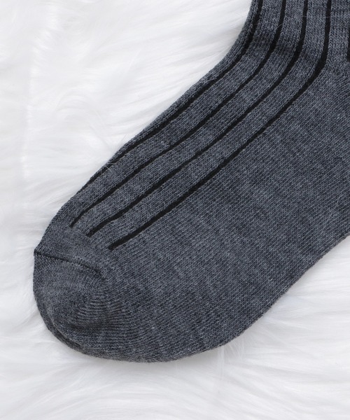 Lace Ladies（レースレディース）の「【10色組】 ショートリブソックスセット（ソックス/靴下・レディース・ブラック/マルチ・FREE）」の16枚目の写真