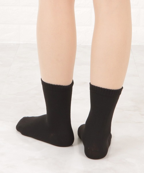 Lace Ladies（レースレディース）の「【10色組】 ショートリブソックスセット（ソックス/靴下・レディース・ブラック/マルチ・FREE）」の19枚目の写真