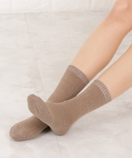 Lace Ladies（レースレディース）の「【10色組】 ショートリブソックスセット（ソックス/靴下・レディース・ブラック/マルチ・FREE）」の20枚目の写真