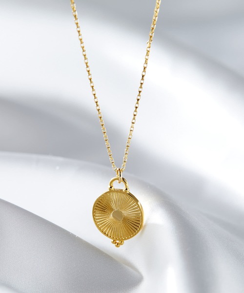 PAPILLONNER(パピヨネ)の「【OT】パリデプレ教会/コインネックレス/PAPILLONNER/パピヨネ(ネックレス・レディース・ゴールド・FREE)」の3枚目の写真