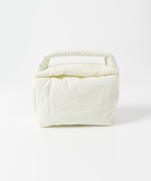 URBAN RESEARCH DOORS(アーバンリサーチドアーズ)の「クッションハンドバッグ(ハンドバッグ・レディース・ブラック/オフホワイト/グリーン・ONE)」の13枚目の写真