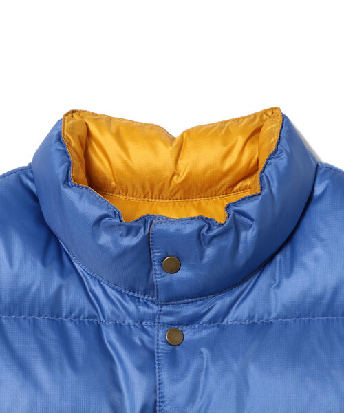 BEAMS BOY（ビームスボーイ）の「BEAMS BOY/ ナイロン リップストップ リバーシブル ダウンベスト（ダウンベスト・レディース・オレンジ/ブルー・FREE）」の17枚目の写真