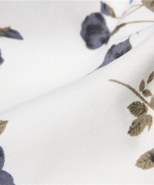 earth music&ecology（アースミュージックアンドエコロジー）の「【すきな丈スカート】花柄ミニフレアスカート（スカート・レディース・アイボリー/ネイビー・FREE）」の9枚目の写真