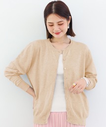 Cinderella（シンデレラ）の「カーディガン Uネック Vネック カーデ  レディース カーディガン セーター ニット レディース 長袖 秋 冬 春 カットソー トップス レディースニット 無地 オフィス ビジネス 通勤（カーディガン/ボレロ）」