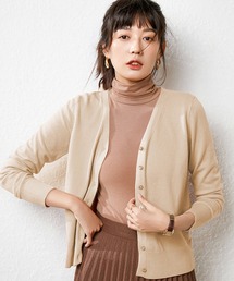 カーディガン Uネック Vネック カーデ  レディース カーディガン セーター ニット レディース 長袖 秋 冬 春 カットソー トップス レディースニット 無地 オフィス ビジネス 通勤